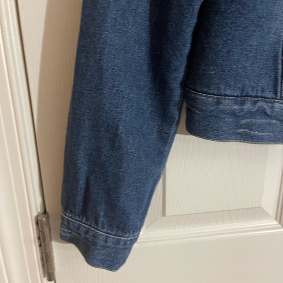 Ashley Vintage Charm Fur lined Jean Jacket. Women’s Medium - Picture 6 of 15